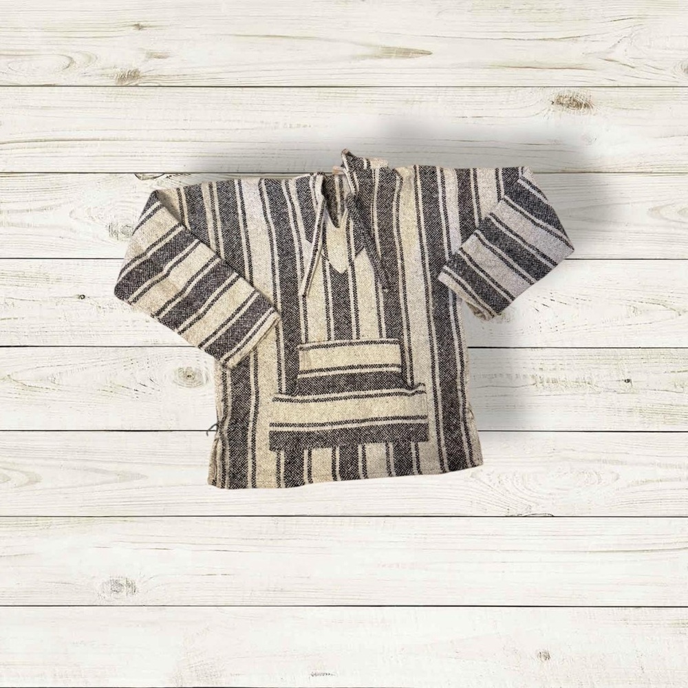 Vintage Baja Hoodie – Made in Mexico (One Size)